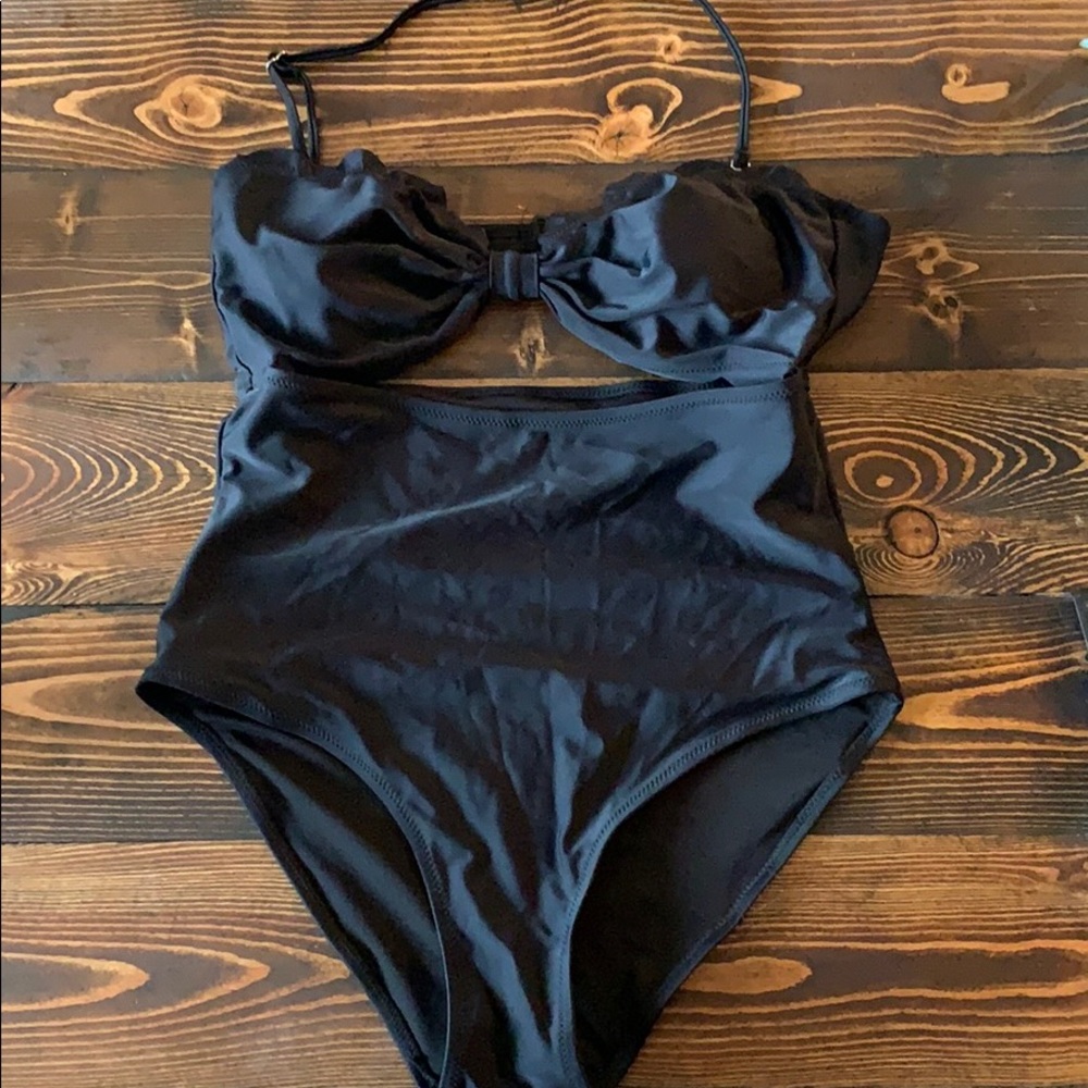 Black one piece